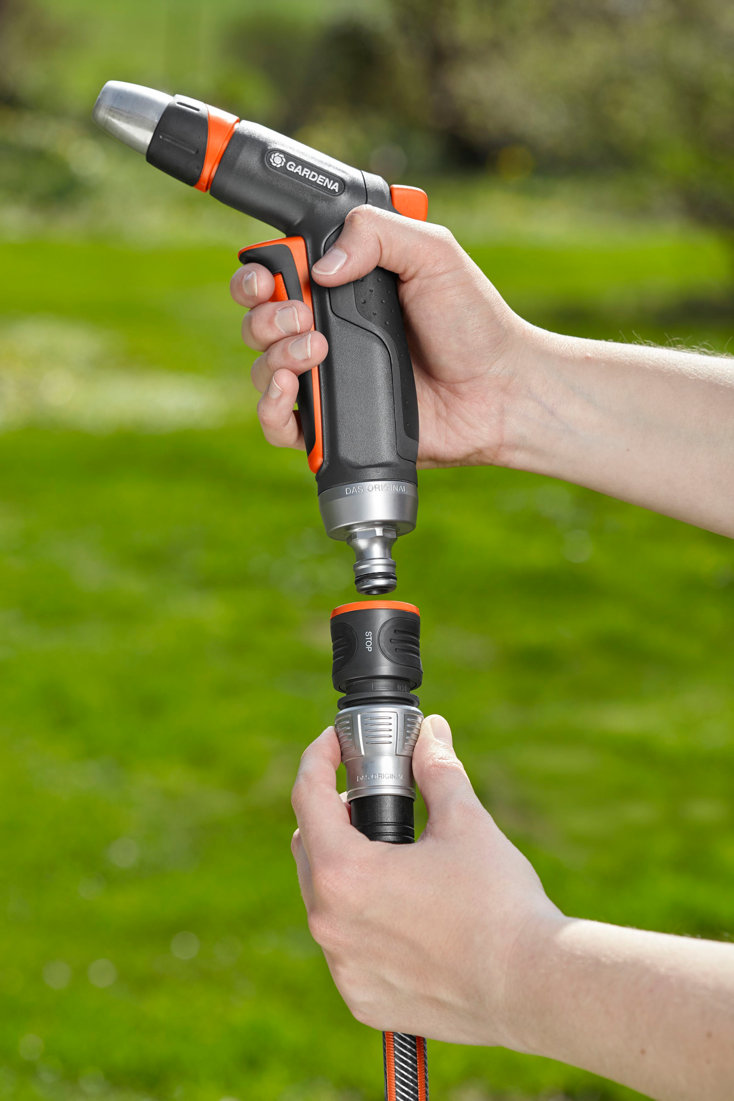 Sulkuliitin Gardena Premium 13-15mm