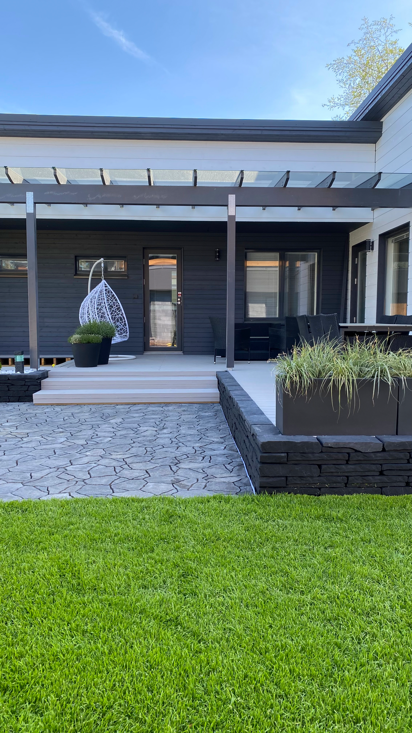 Luotokivi Rudus 80mm hiili 18kpl/m²