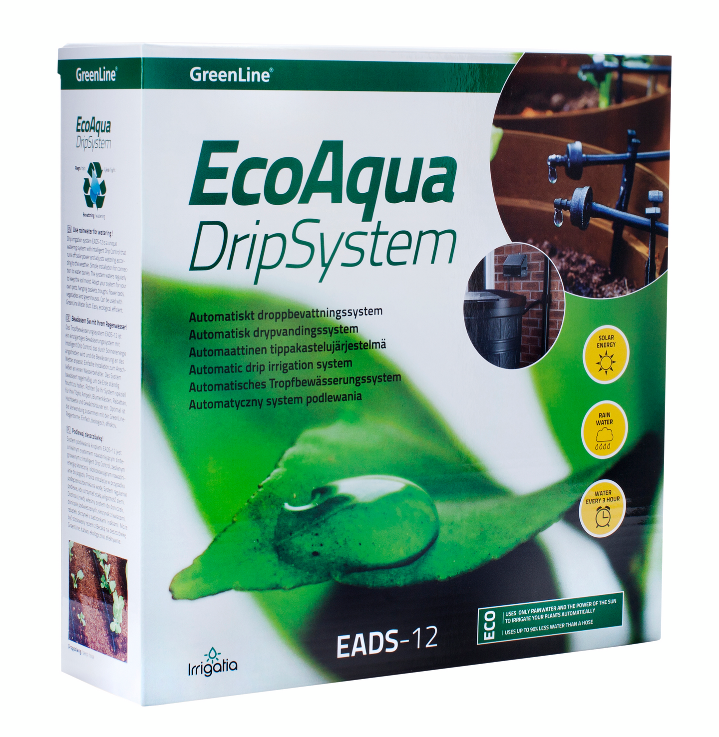 Kastelujärjestelmä GreenLine eads-12 automaattinen