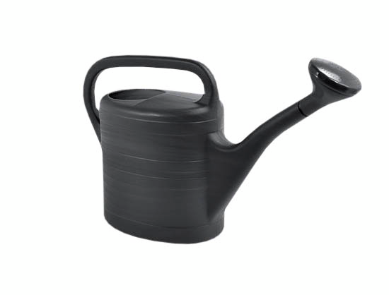 Puutarhakannu Plastex 5l musta Eko