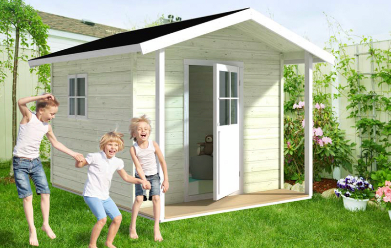 Leikkimökki Luoman Lillevilla 6 Kultarinta 3,3m²