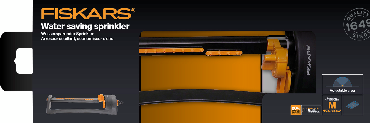 Sadetin Fiskars vettä säästävä