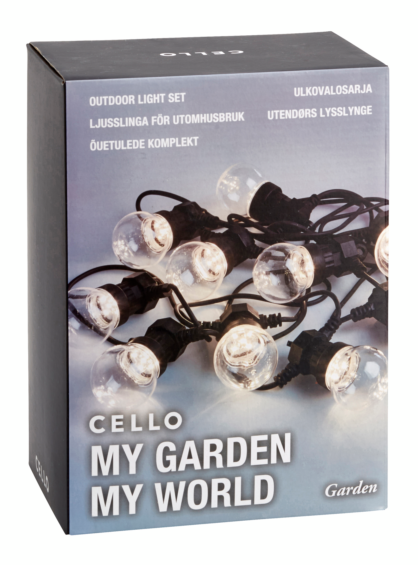 LJUSKEDJA LED CELLO GARDEN