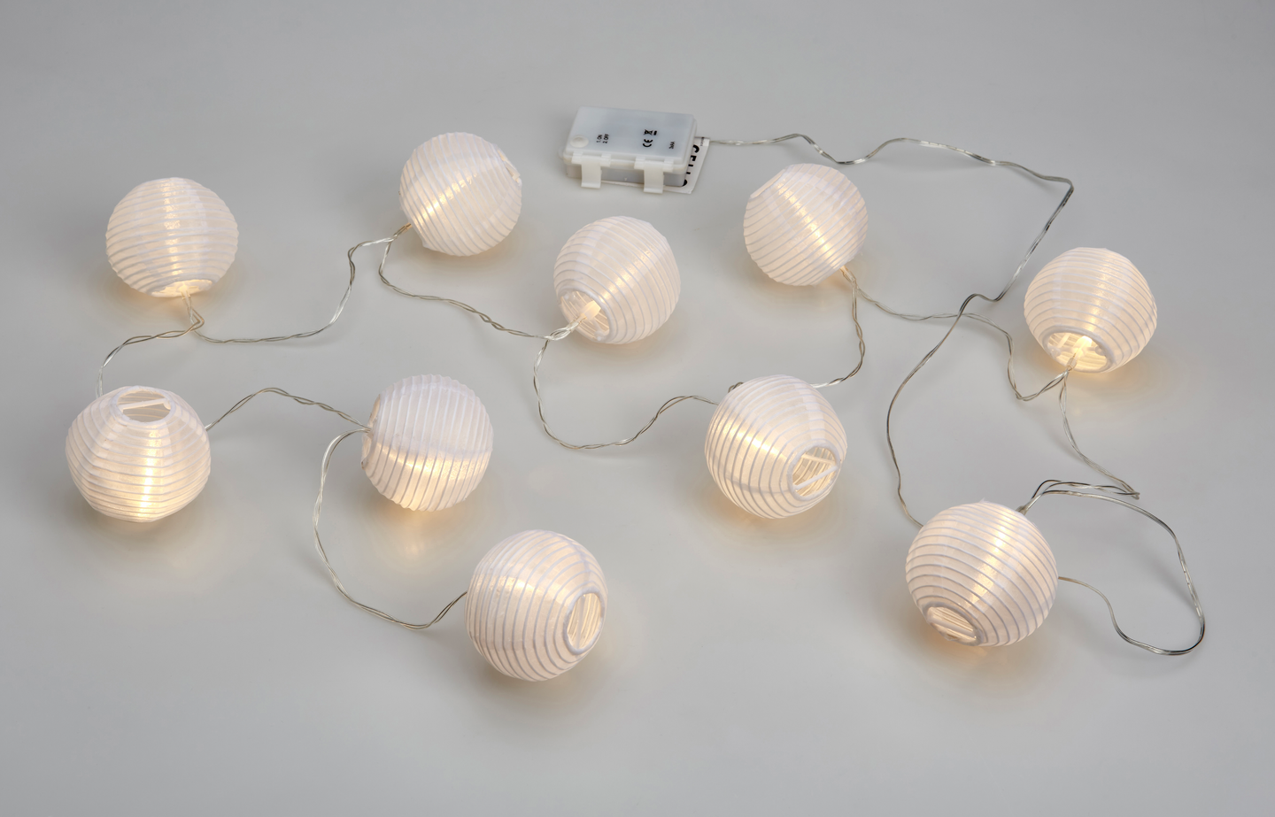 LED-LJUSKEDJA LED NYLON 8CM CELLO