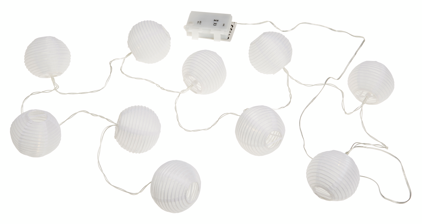 LED-LJUSKEDJA LED NYLON 8CM CELLO