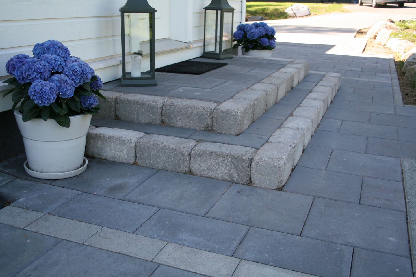 Betonilaatta HB 498x498x50mm musta