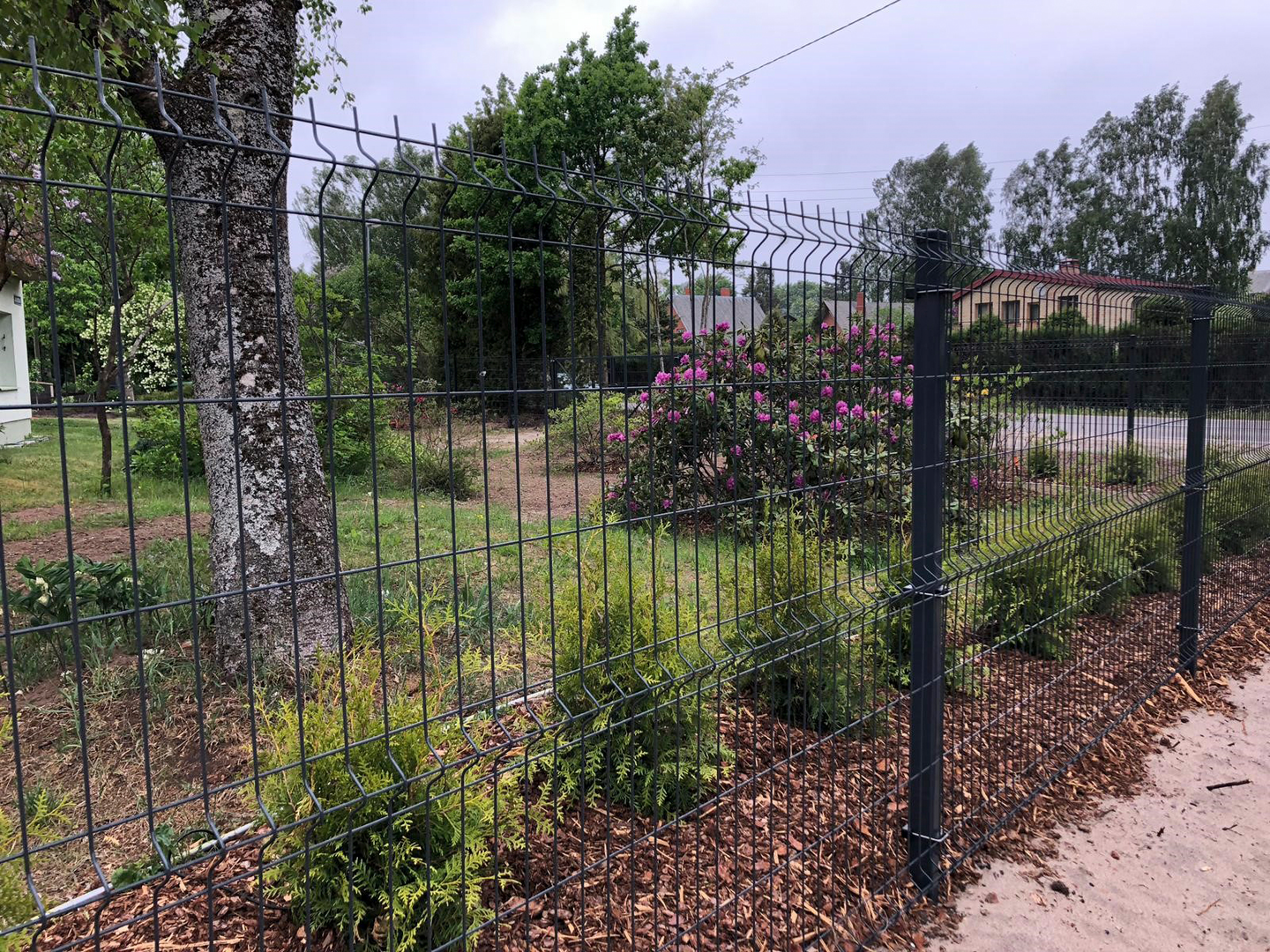 Aitaelementti 1,53x2,5m 5mm harmaa