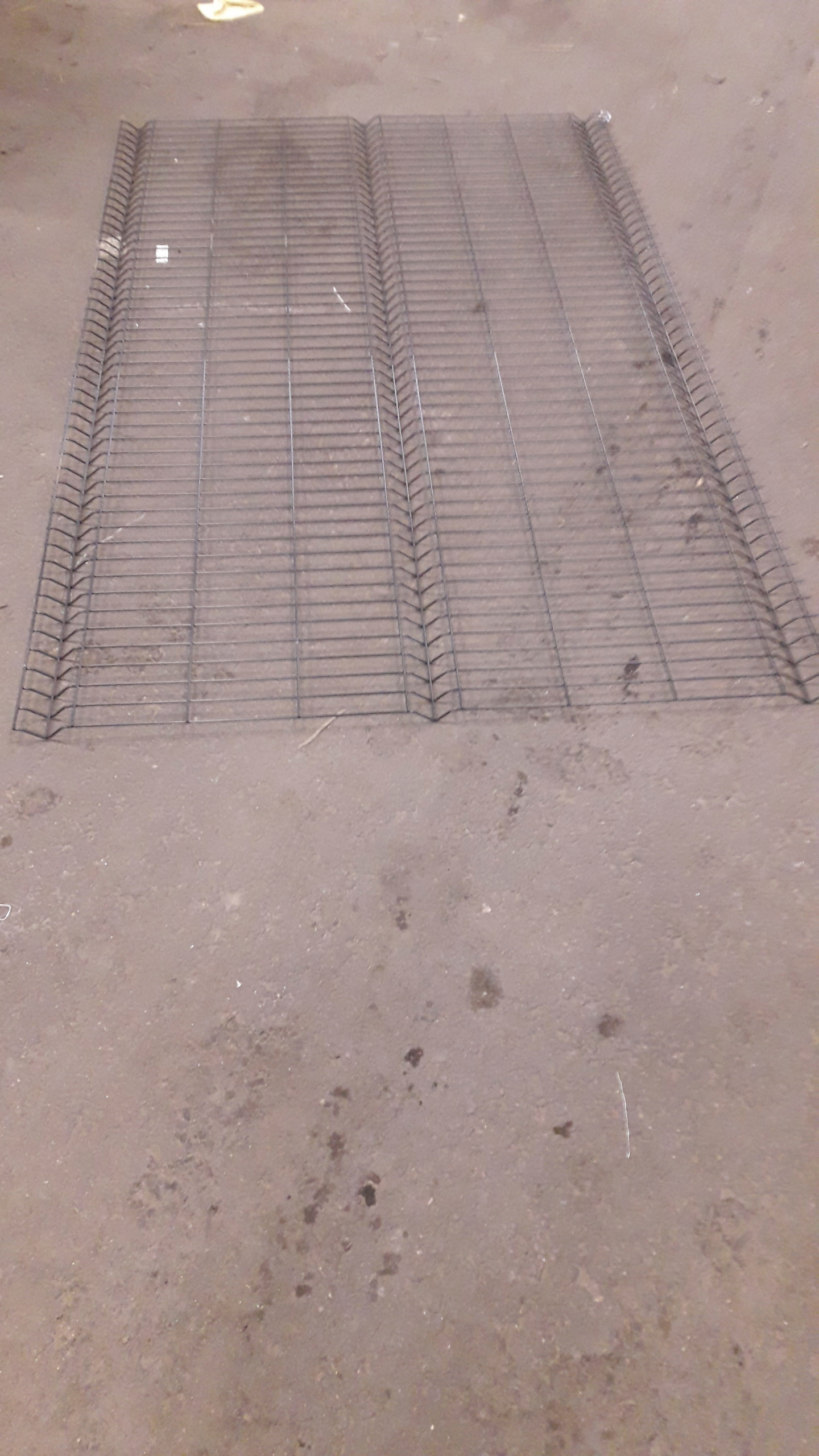 Aitaelementti 1,53x2,5m 5mm harmaa