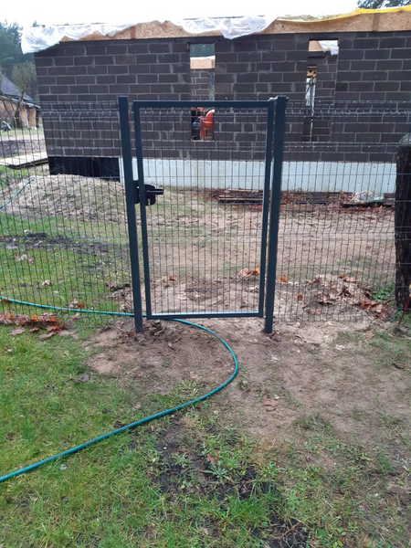 Käyntiportti 1x1,2m harmaa