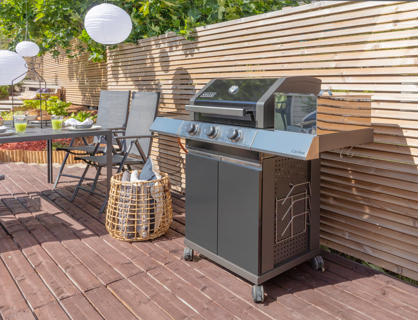 Kaasugrilli Cello Carbon 319