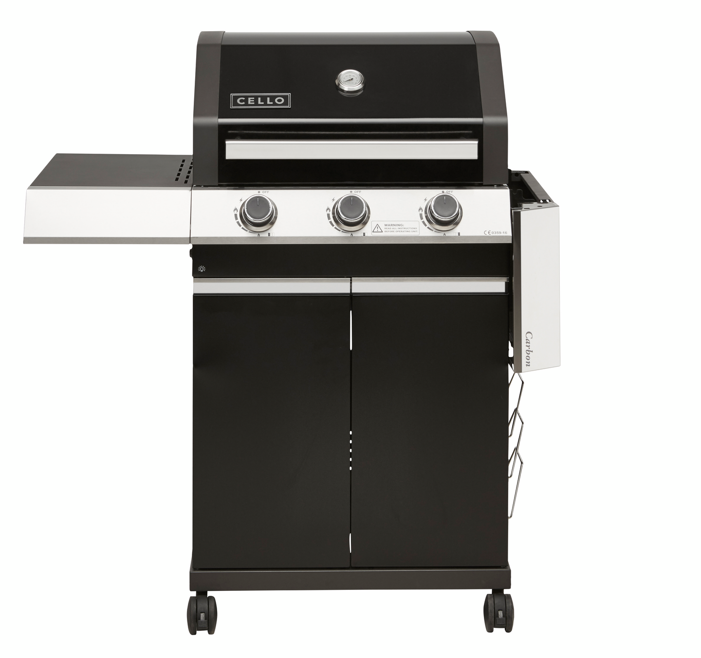 Kaasugrilli Cello Carbon 319