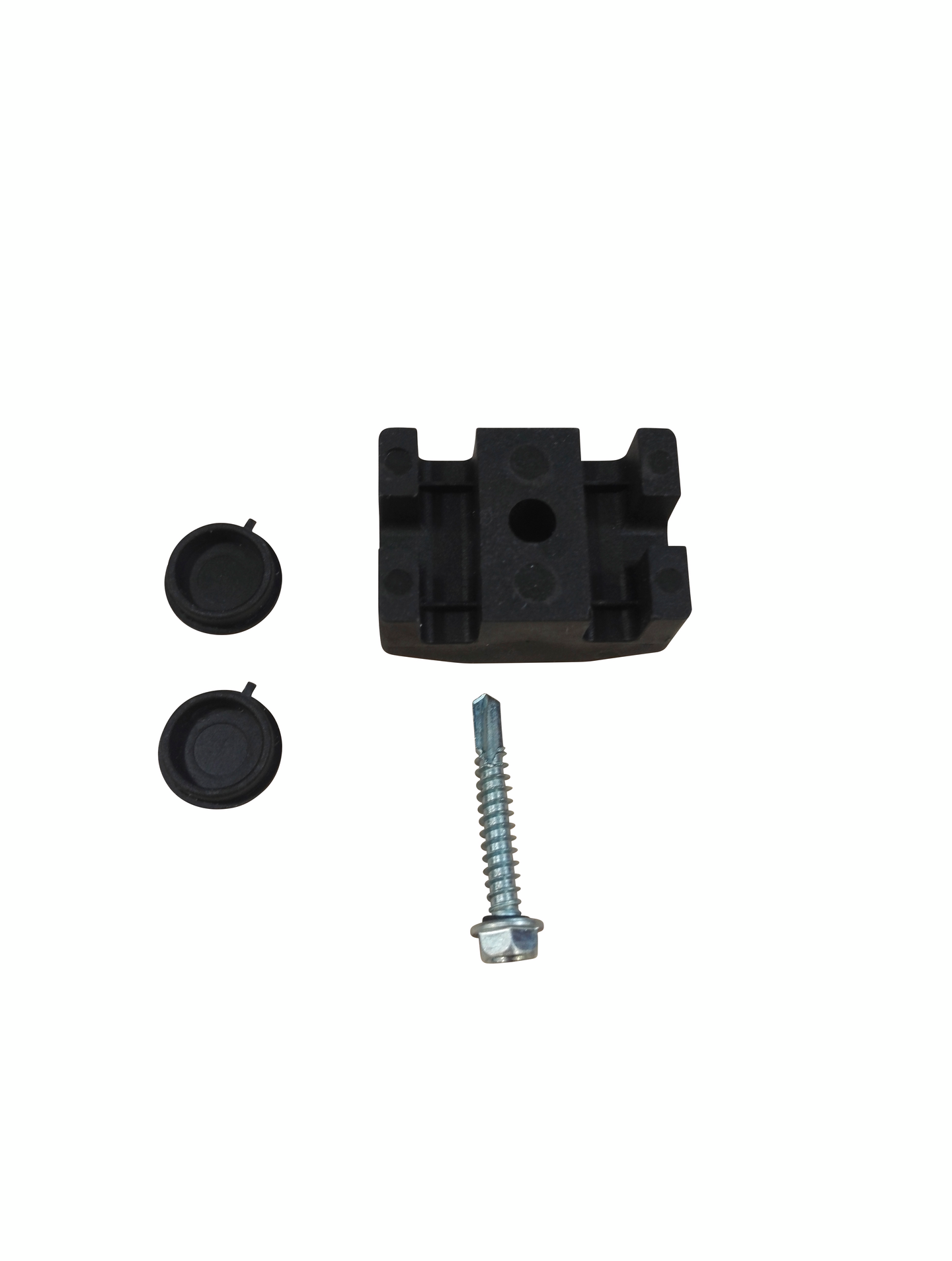 Kiinnitin porttiin ral9005 10kpl