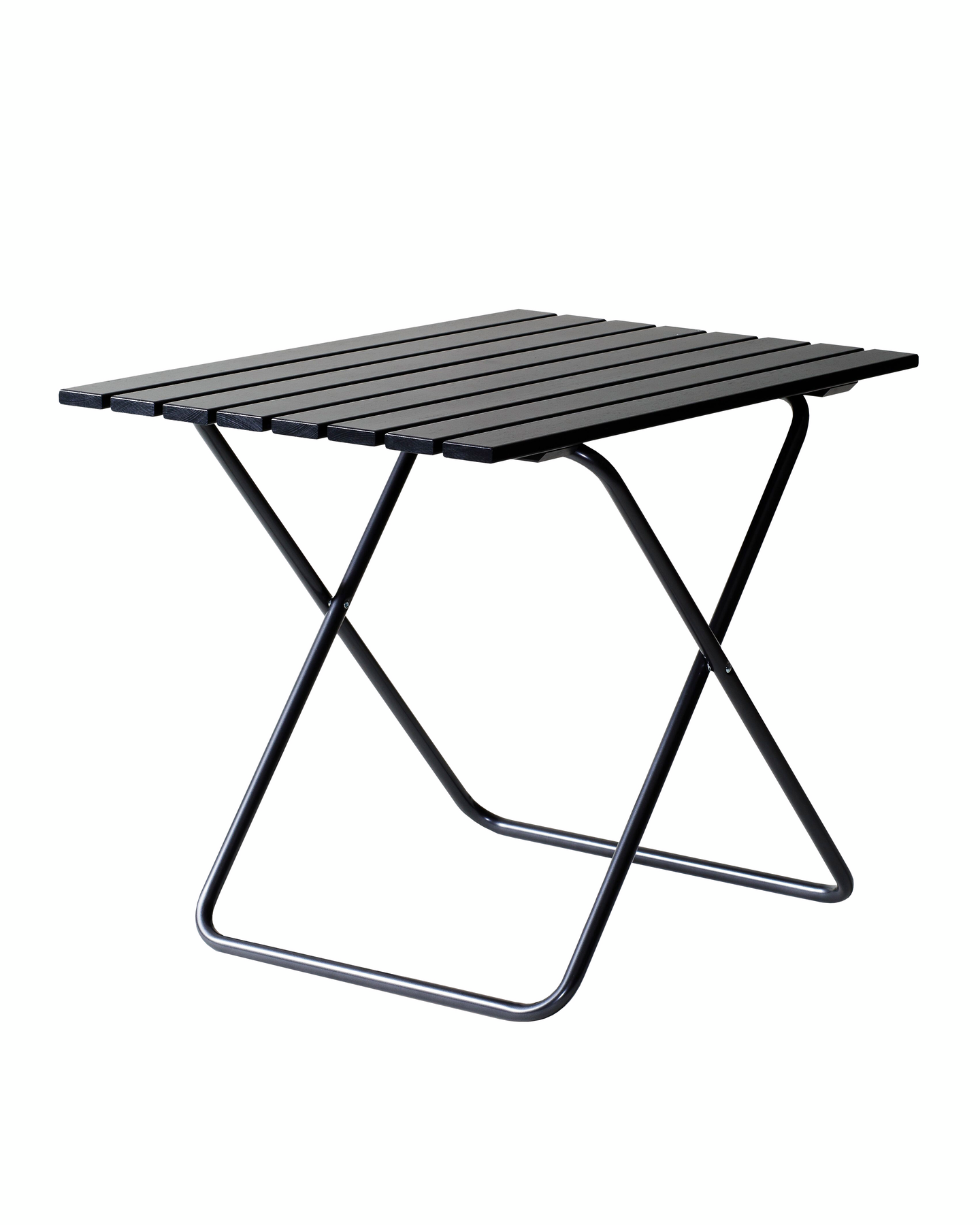 Taittopöytä Varax Retro 75x50cm musta/harmaa