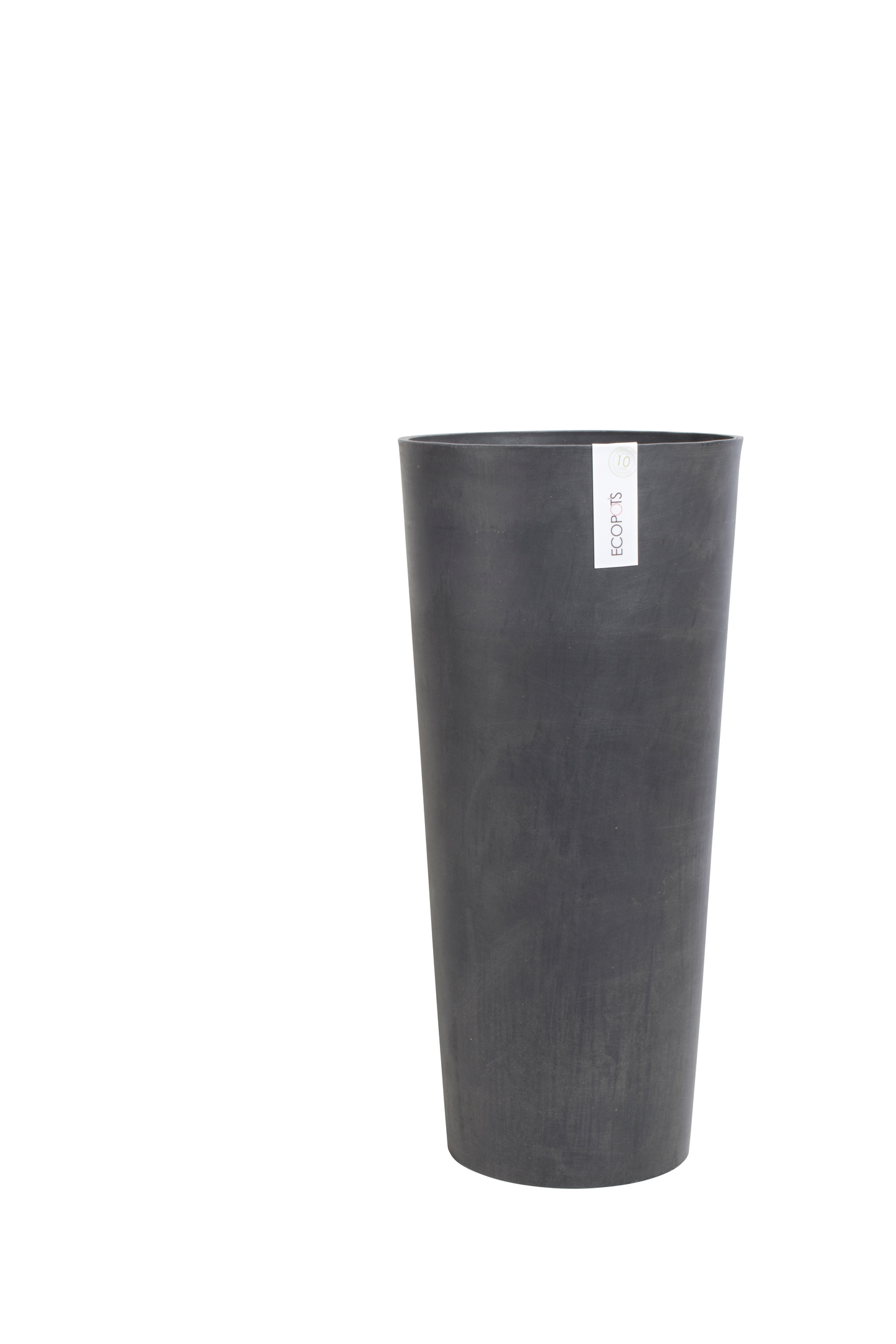 Ruukku Ecopots Amsterdam keskikorkea 50cm tummanharmaa