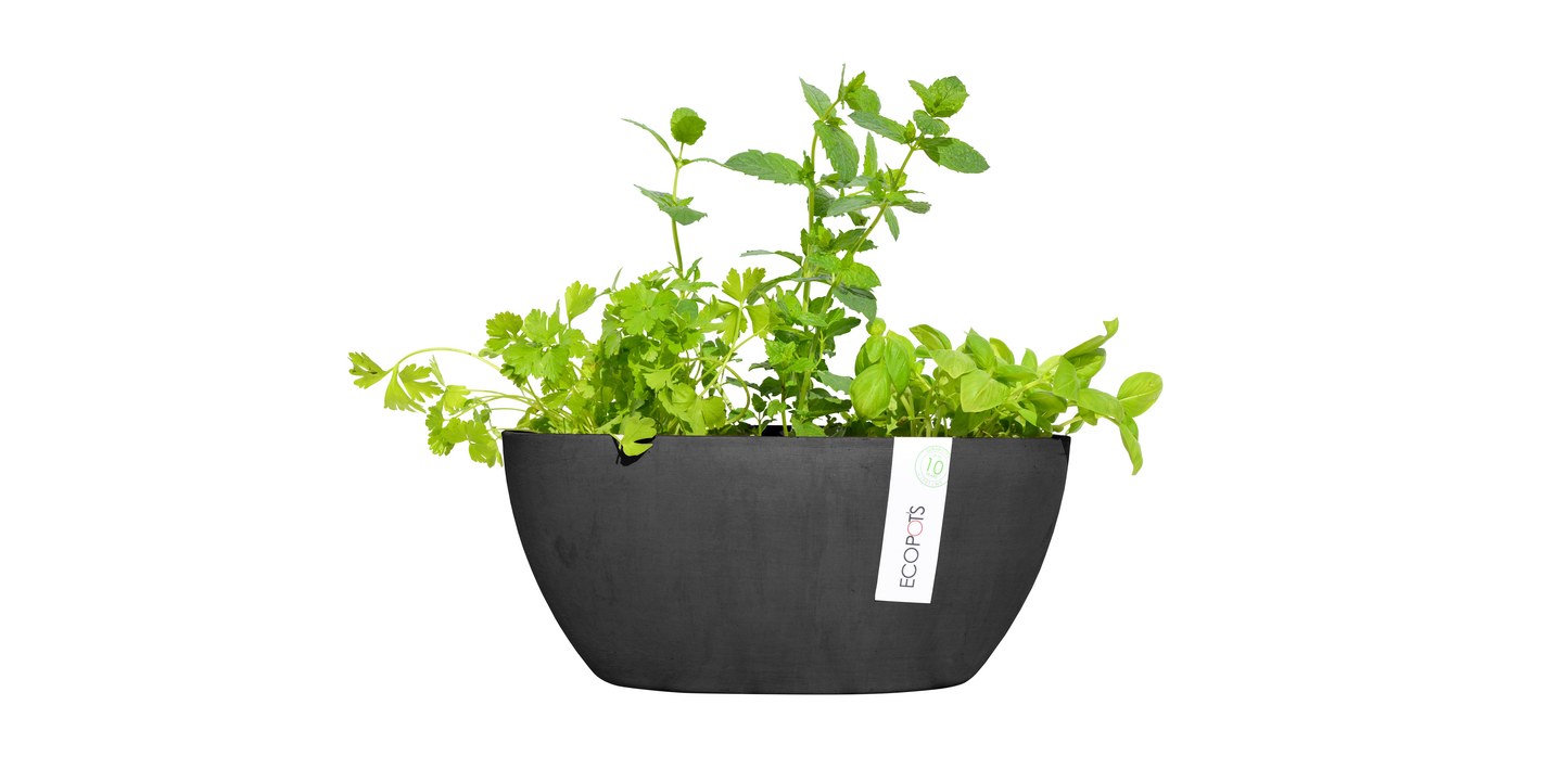 Ruukku Ecopots Sofia 30cm tummanharmaa