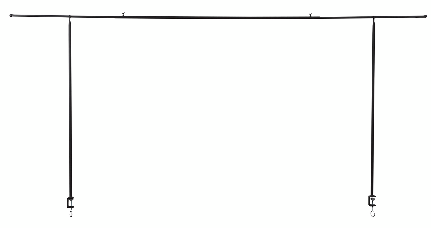 Pöytäteline jatkettava 110/250cm