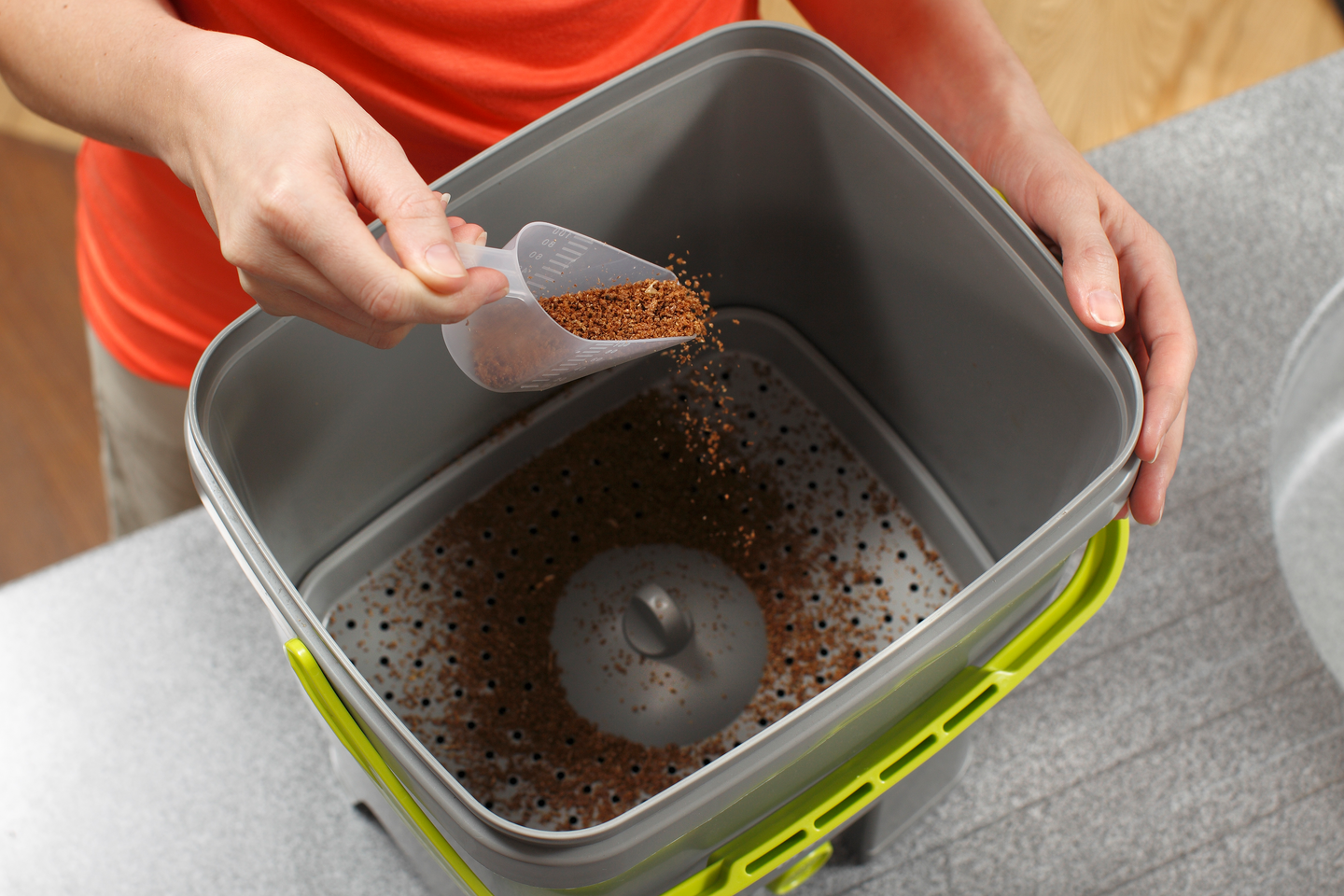 Keittiökompostori BioProffa bokashi organko 16l tuplapakkaus