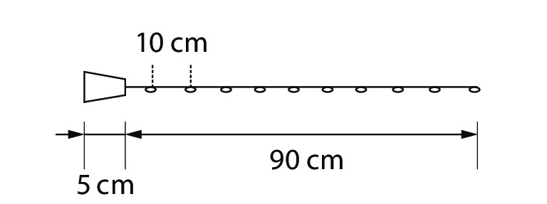 Pullovalo Airam Elli 90cm lämmin valkoinen+värimix