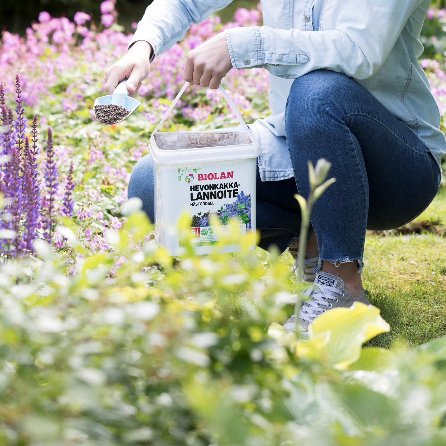 Hevonkakkalannoite Biolan 5,5l pakki