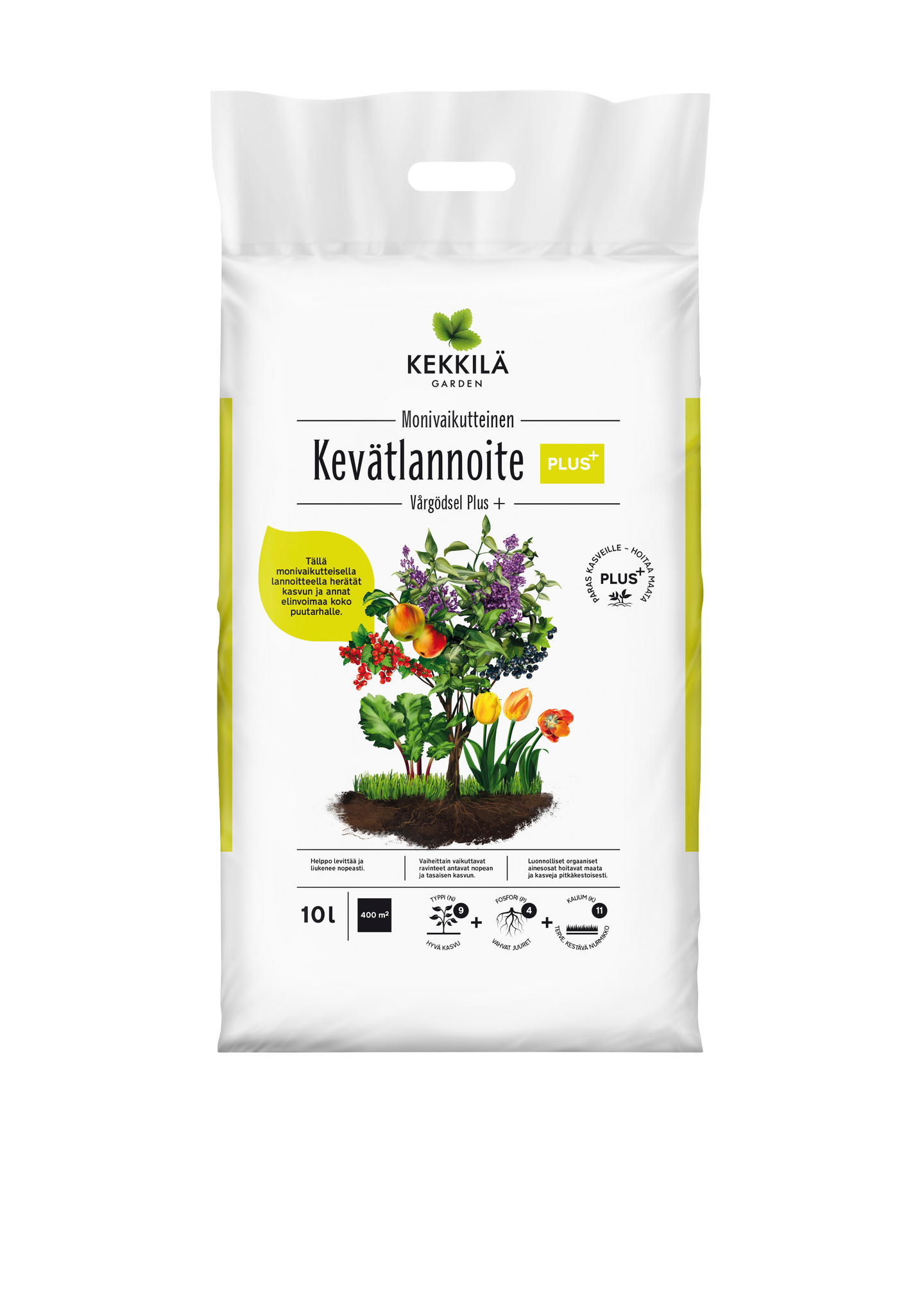 Kevätlannoite Kekkilä Plus+ 10l