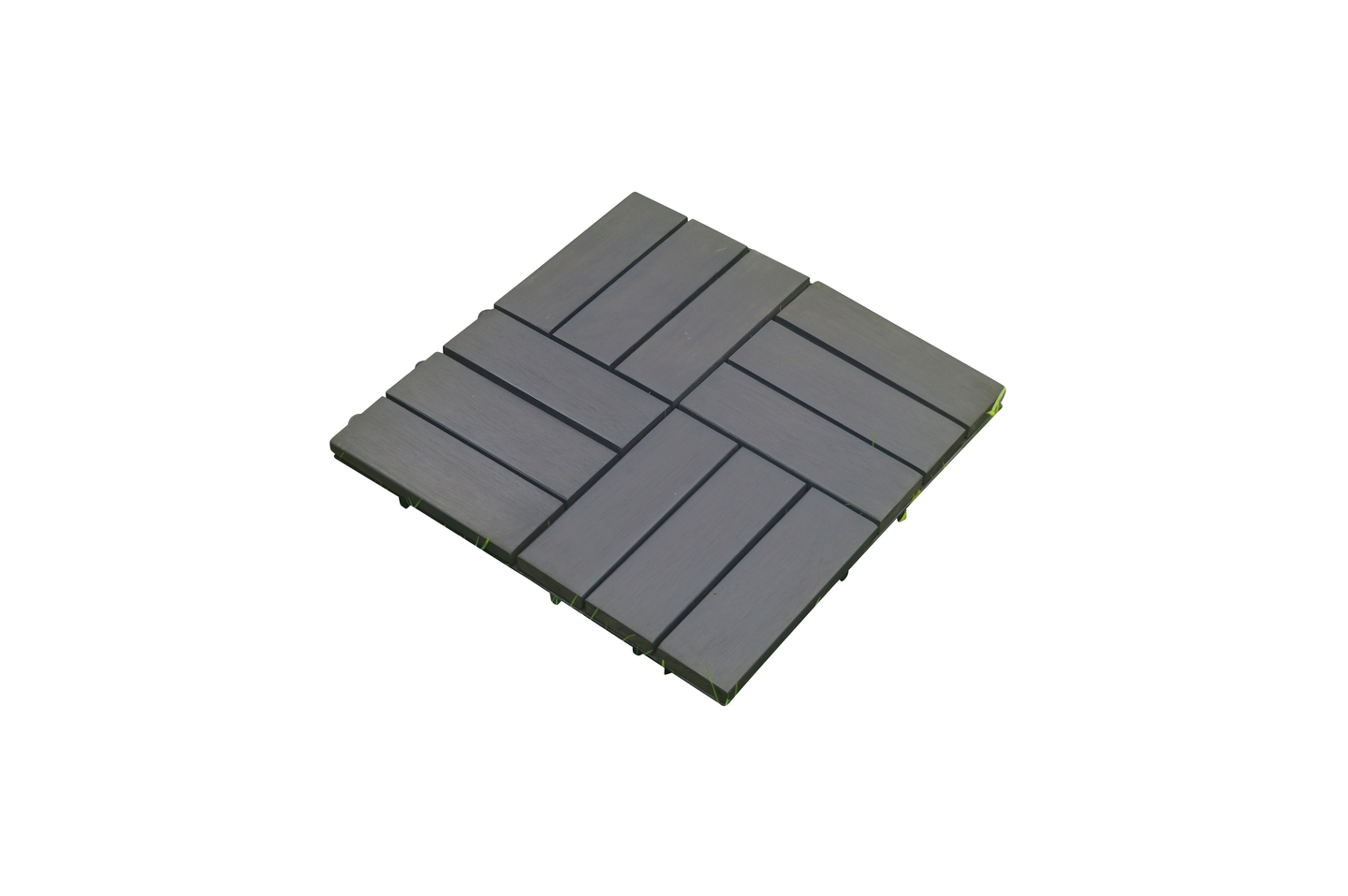 Terassilaatta Cello 30x30cm akaasia tummanharmaa