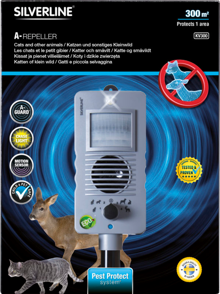 Kissa- ja villieläinkarkotin Silverline KV300