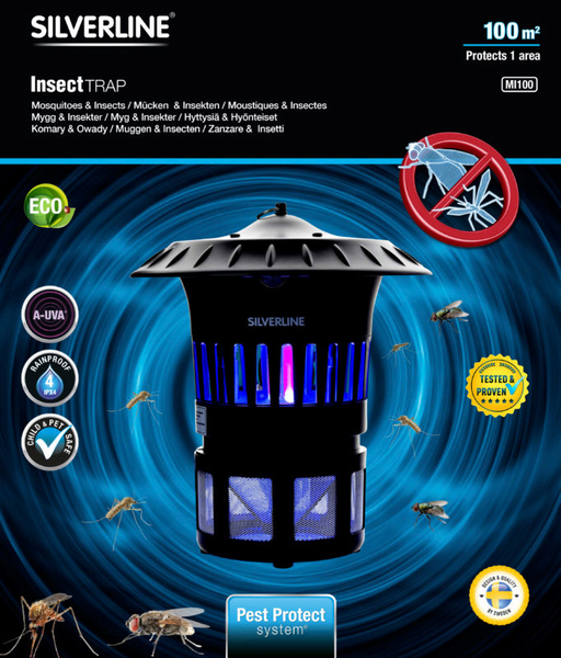 Hyttys- ja hyönteiskerääjä is100ipx4