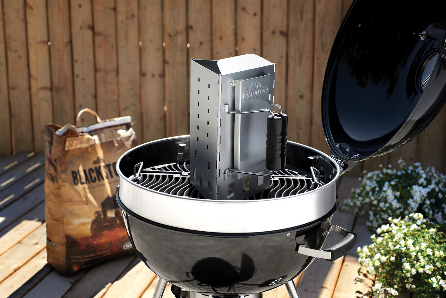 Hiilien piippusytytin taittuva Napoleon