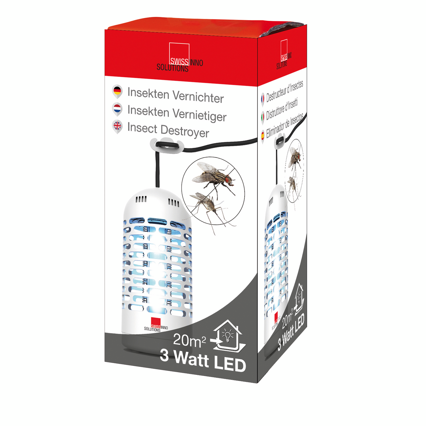 Hyönteisansa Swissinno led 3W