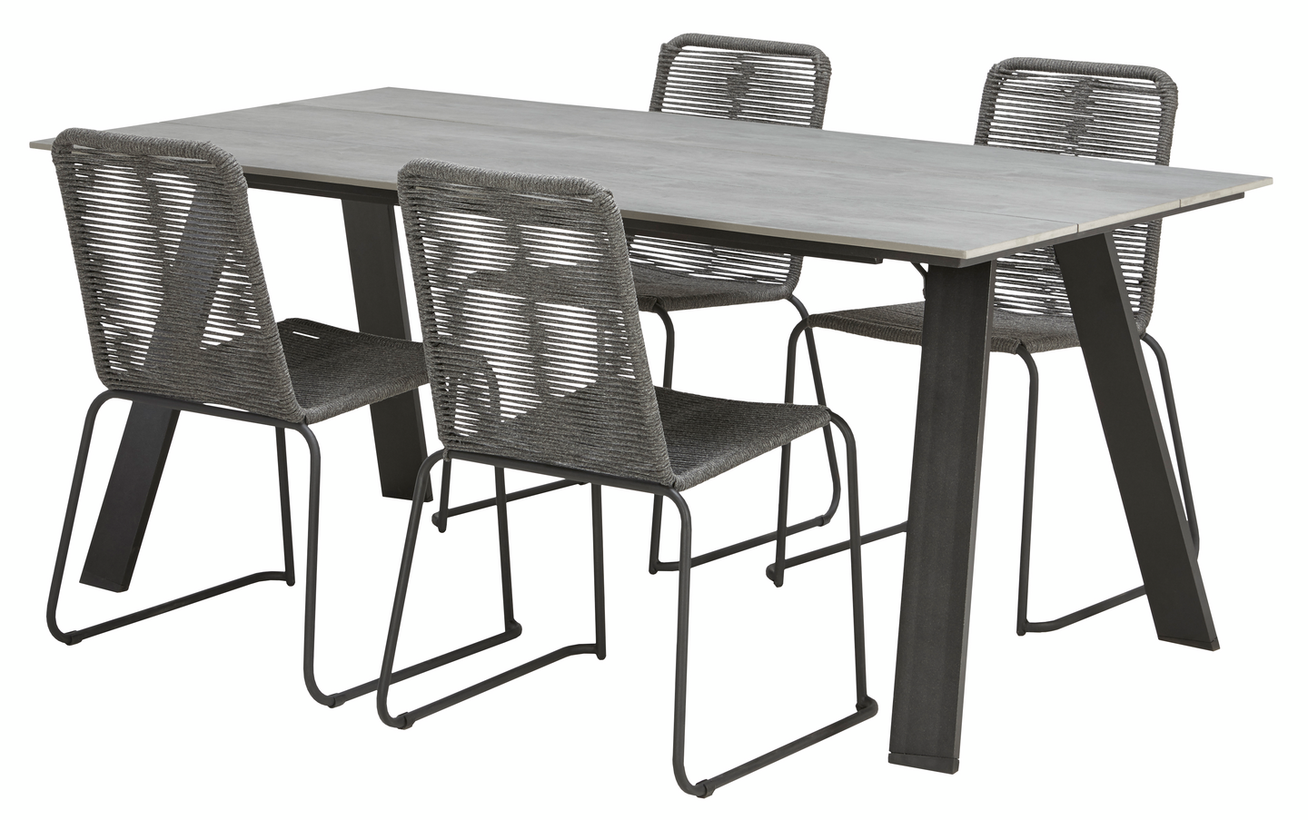 Ruokailuryhmä Cello Samos & Faro 4 tuolia