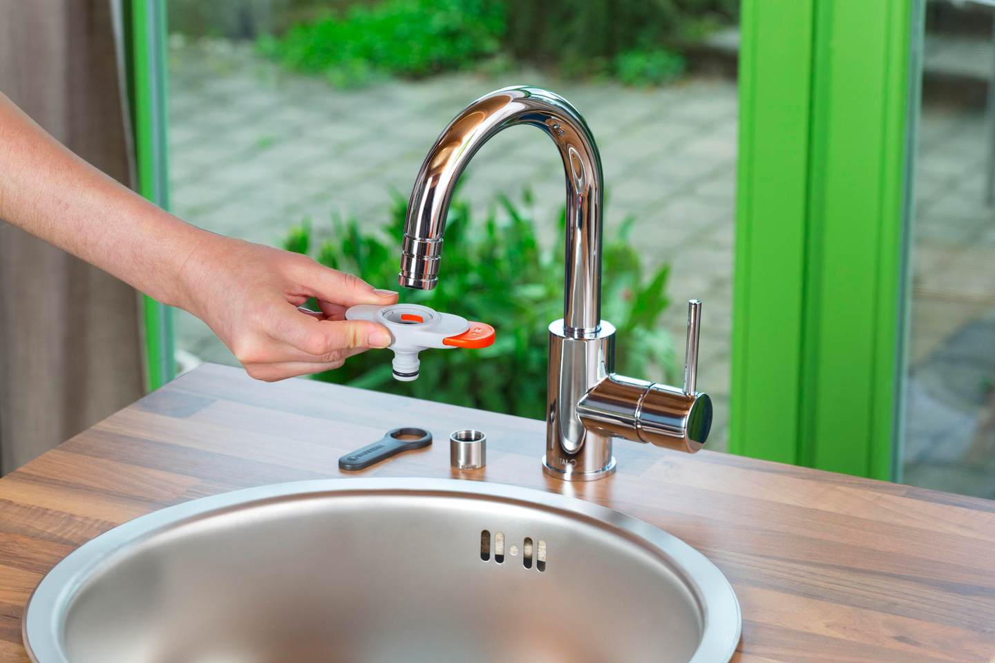 Sovitin sisähanoille Gardena 18210-20