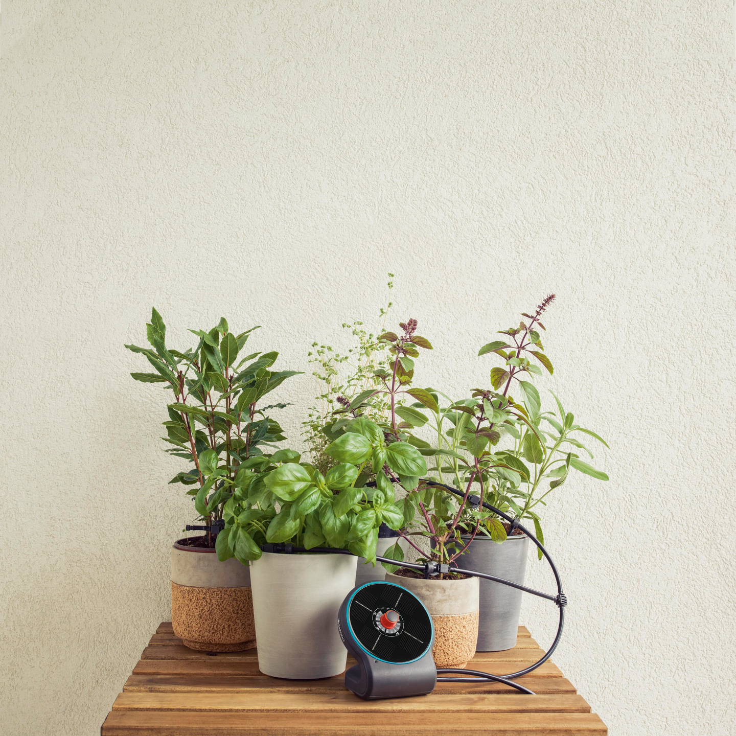 BALKONGBEVATTNING GARDENA SOLCELLSDRIV