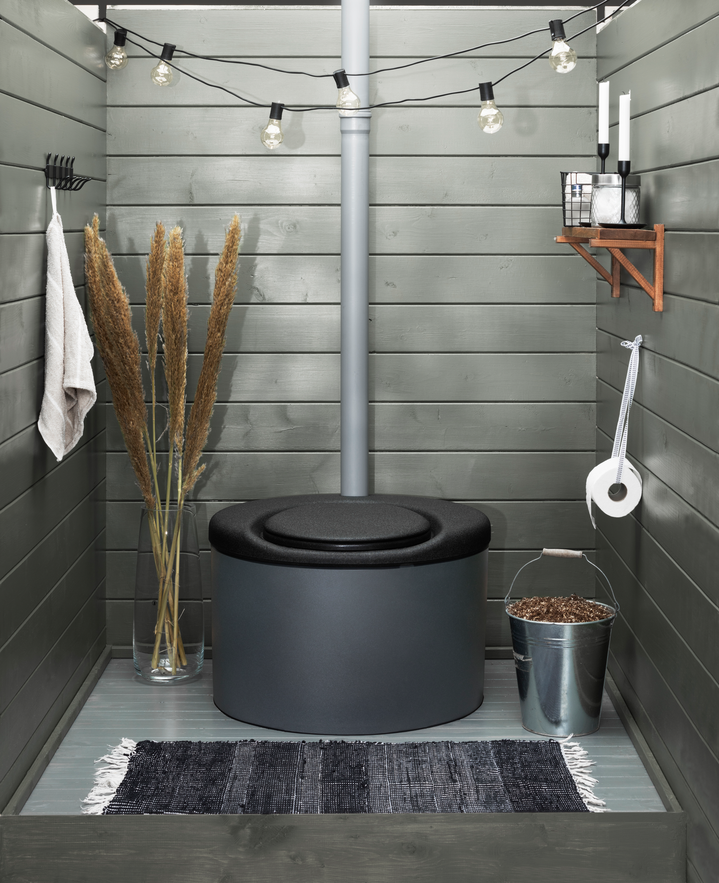 Huussikäymälä Kekkilä kompostoiva 230l