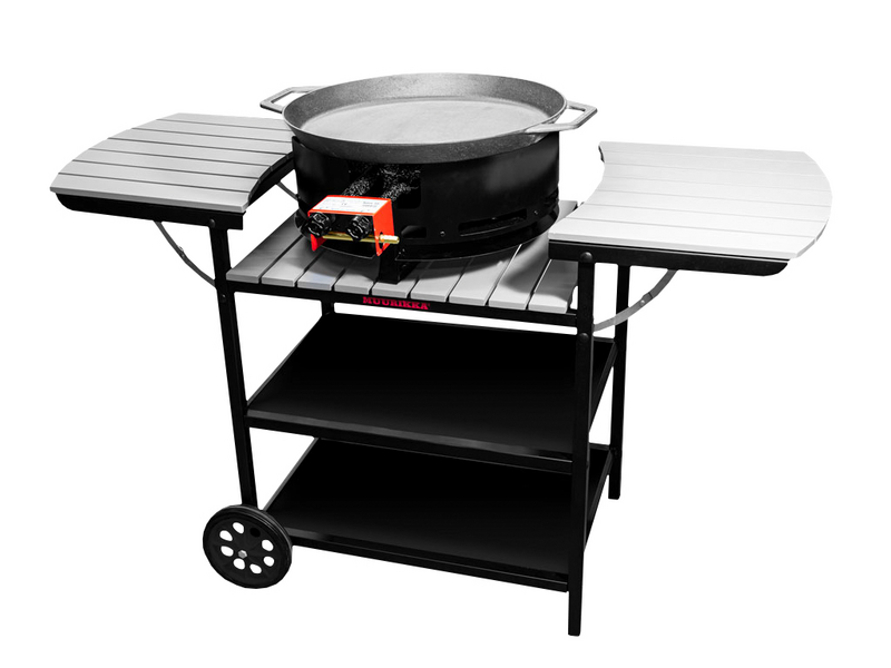 Kesäkeittiö Muurikka kaasu harmaa