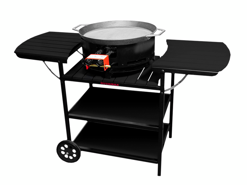 Kesäkeittiö Muurikka kaasu musta