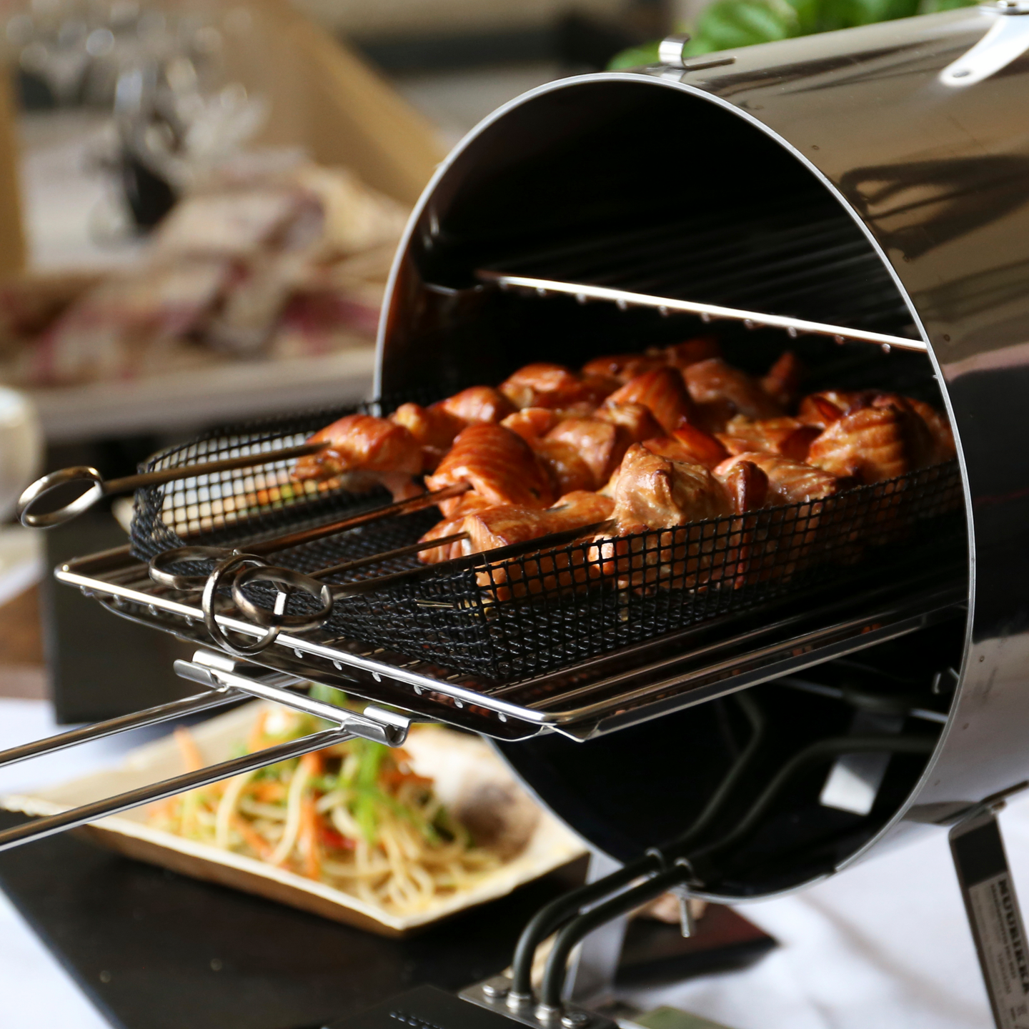 Grilli-/savustuskori Muurikka 22x40cm