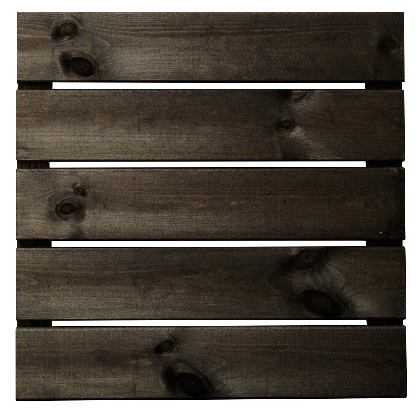 Pihalaatta Tammiston Puu 500x500x16mm värjätty grafiitinharmaa