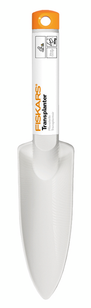 Istutuslapio Fiskars kapea valkoinen