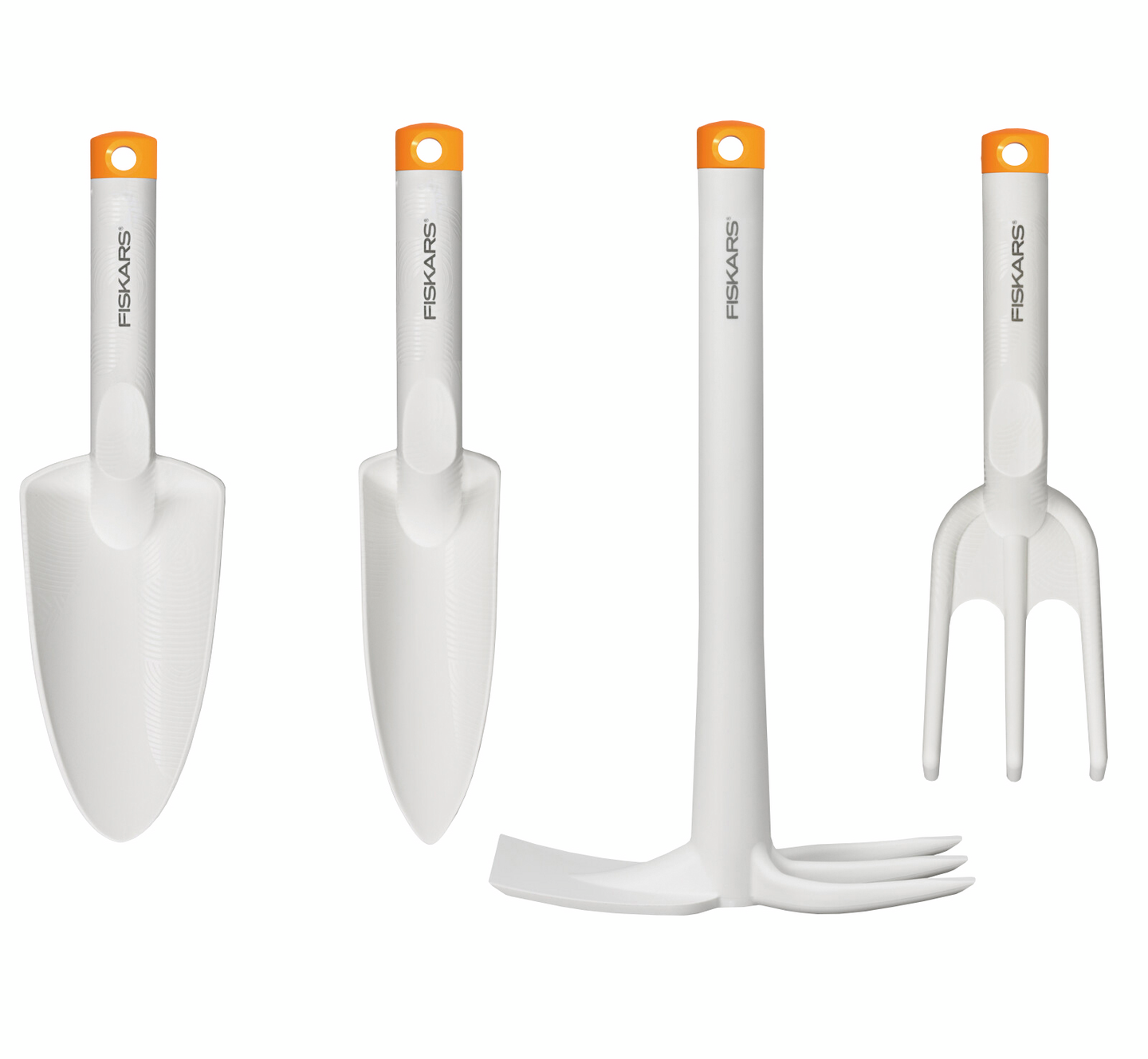 Istutuslapio Fiskars kapea valkoinen