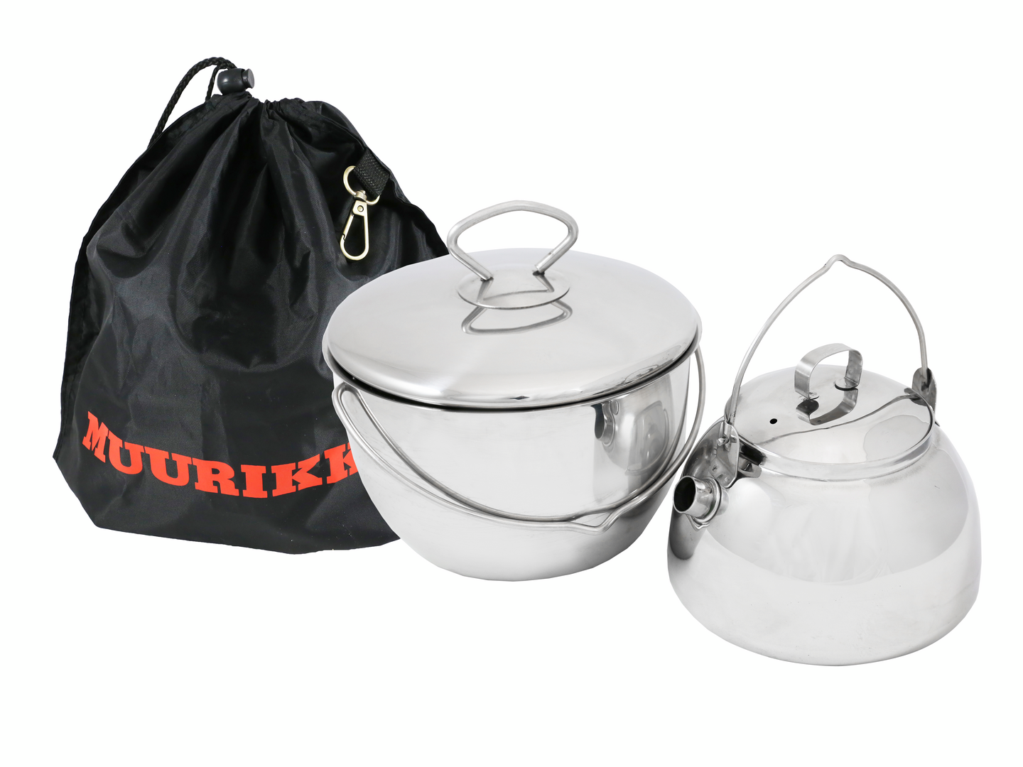 Retkipannusetti Muurikka pannu ja kattila