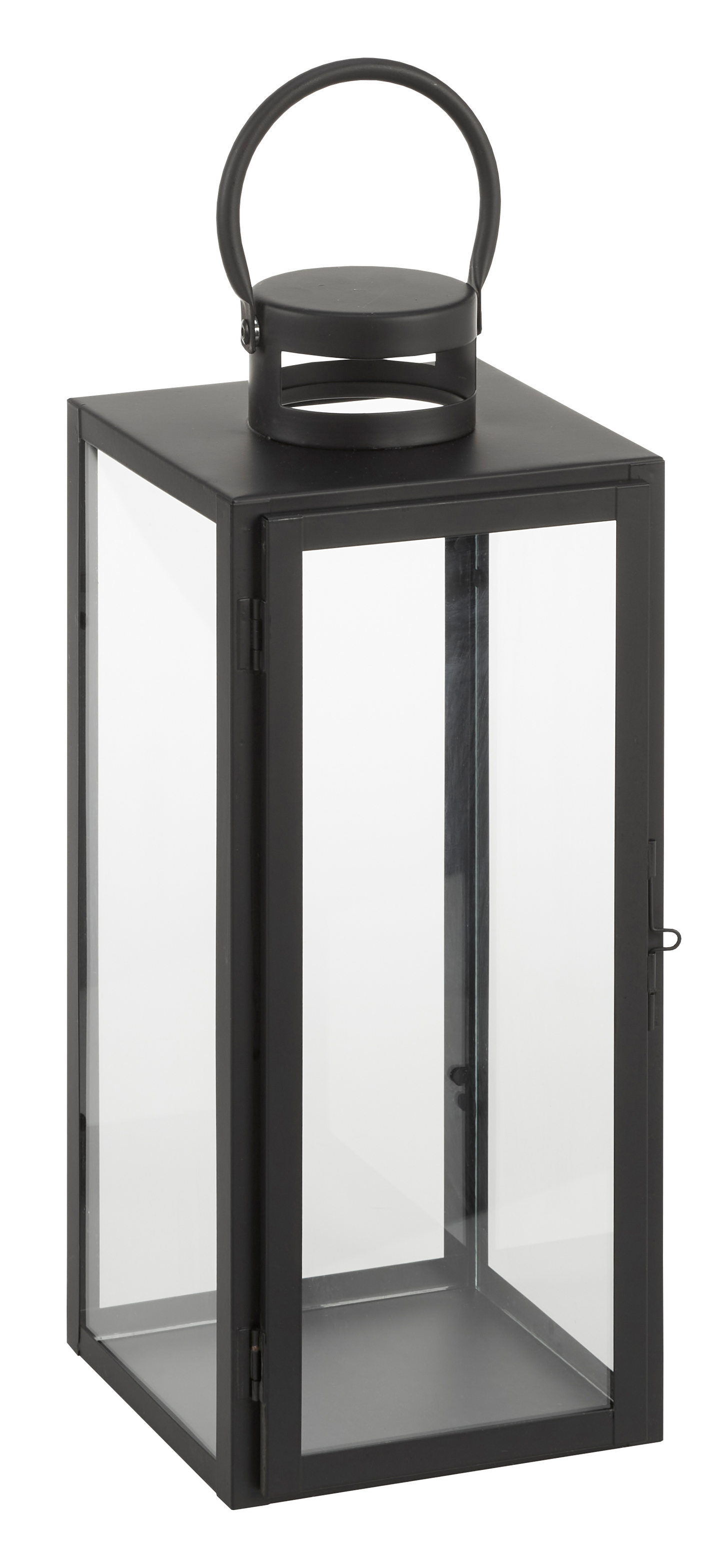 Lyhty Cello metalli mattamusta 40cm M