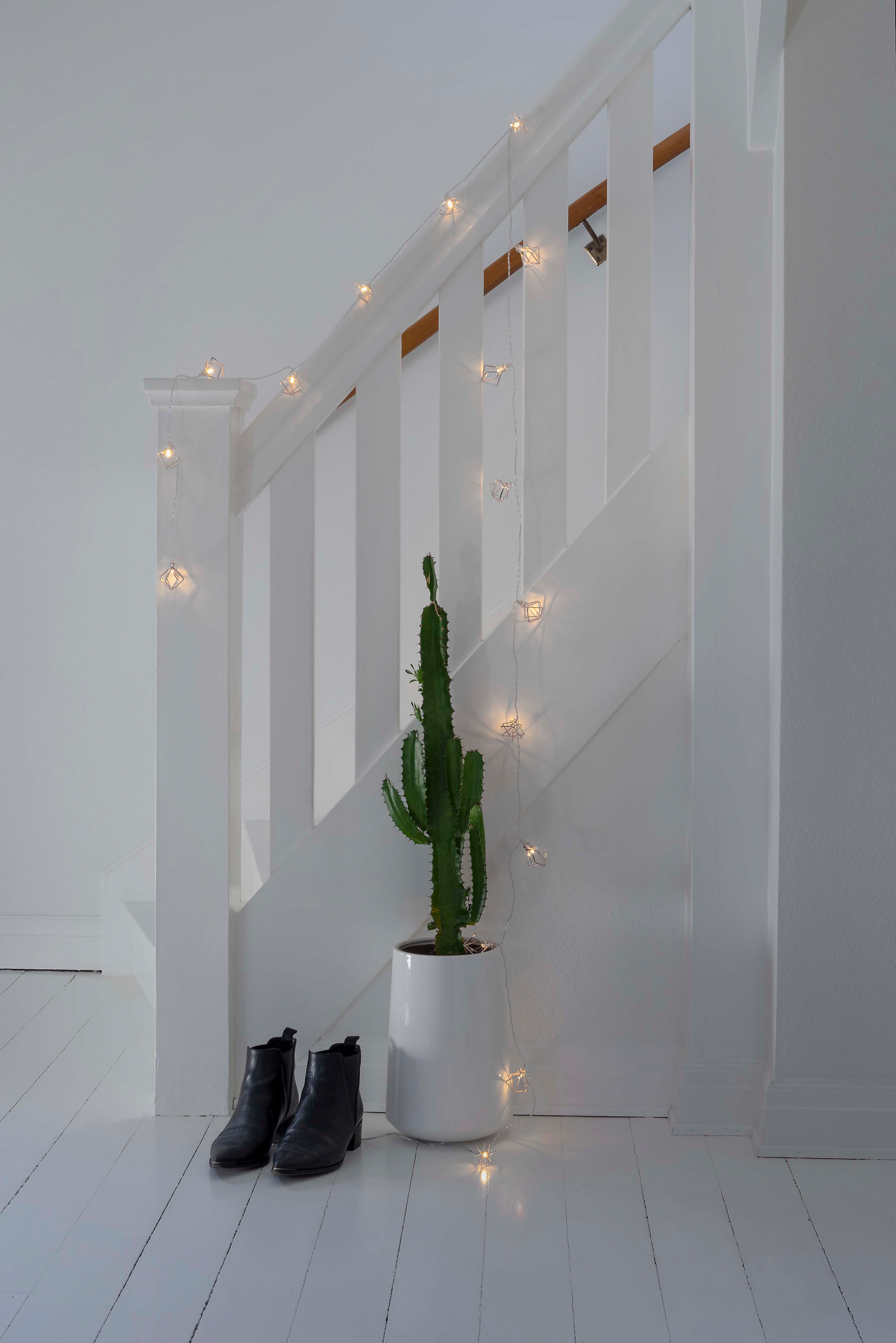 Valosarja Konstsmide 3121 16 lediä hopea metallikoristeet