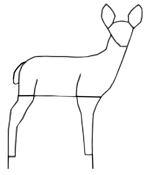 Valosarjan kehikko Esvi bambi 100x130cm