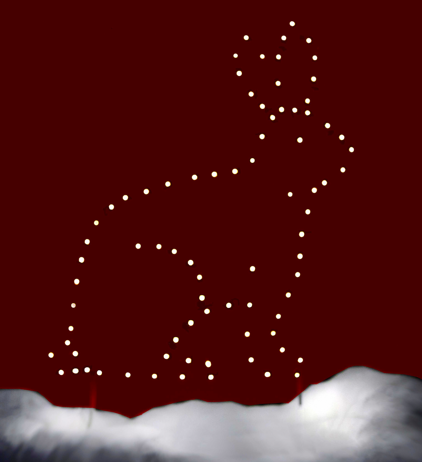 Valosarjan kehikko Esvi pupu 80x100cm