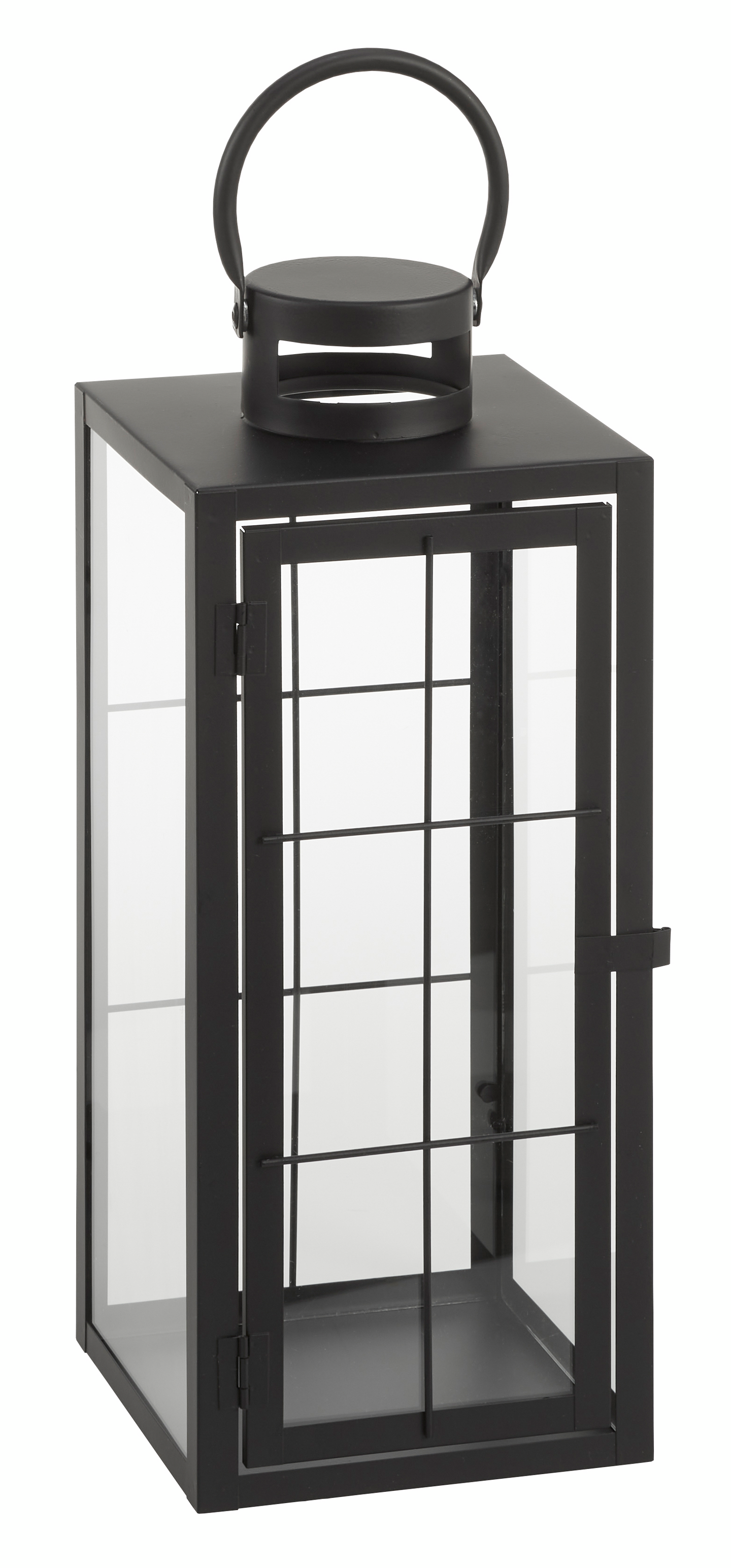 Lyhty Cello ruutu mattamusta 42cm