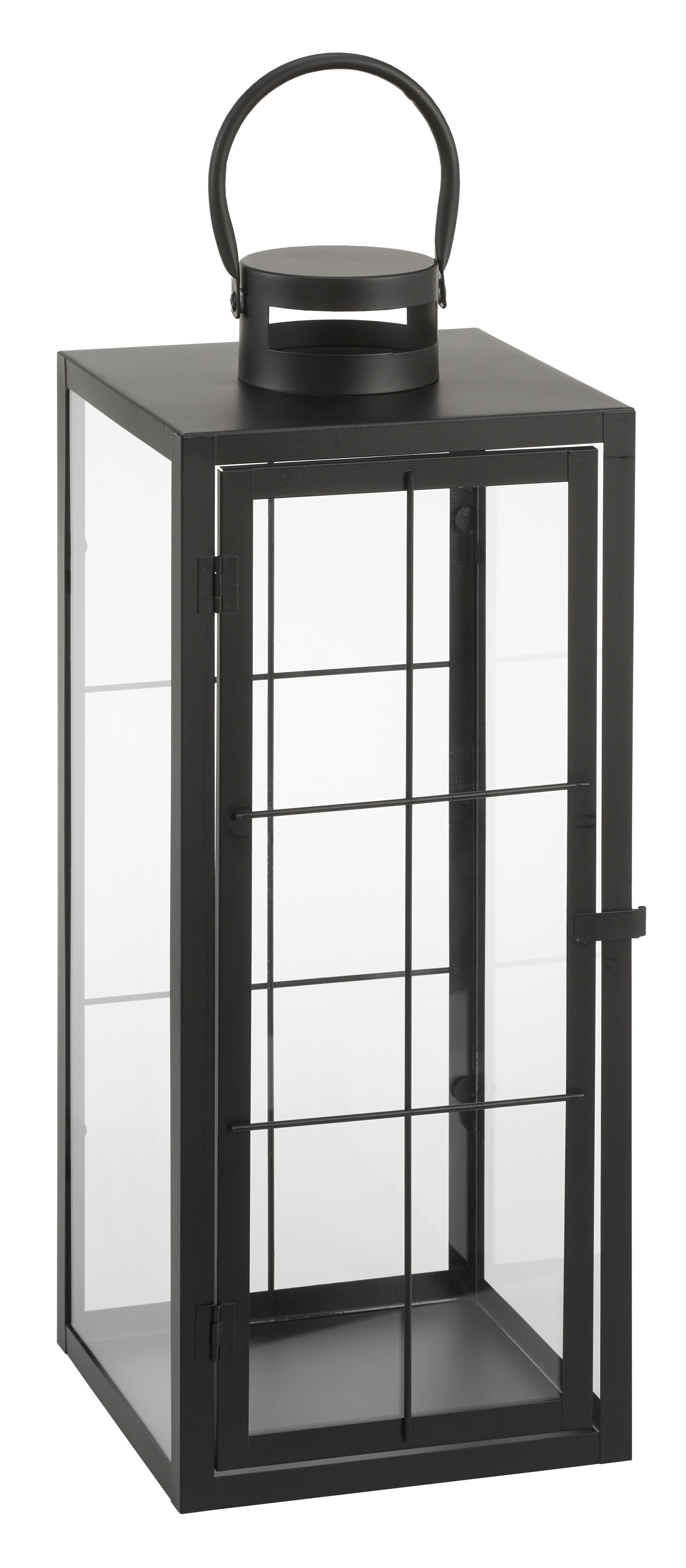 Lyhty Cello ruutu mattamusta 53cm