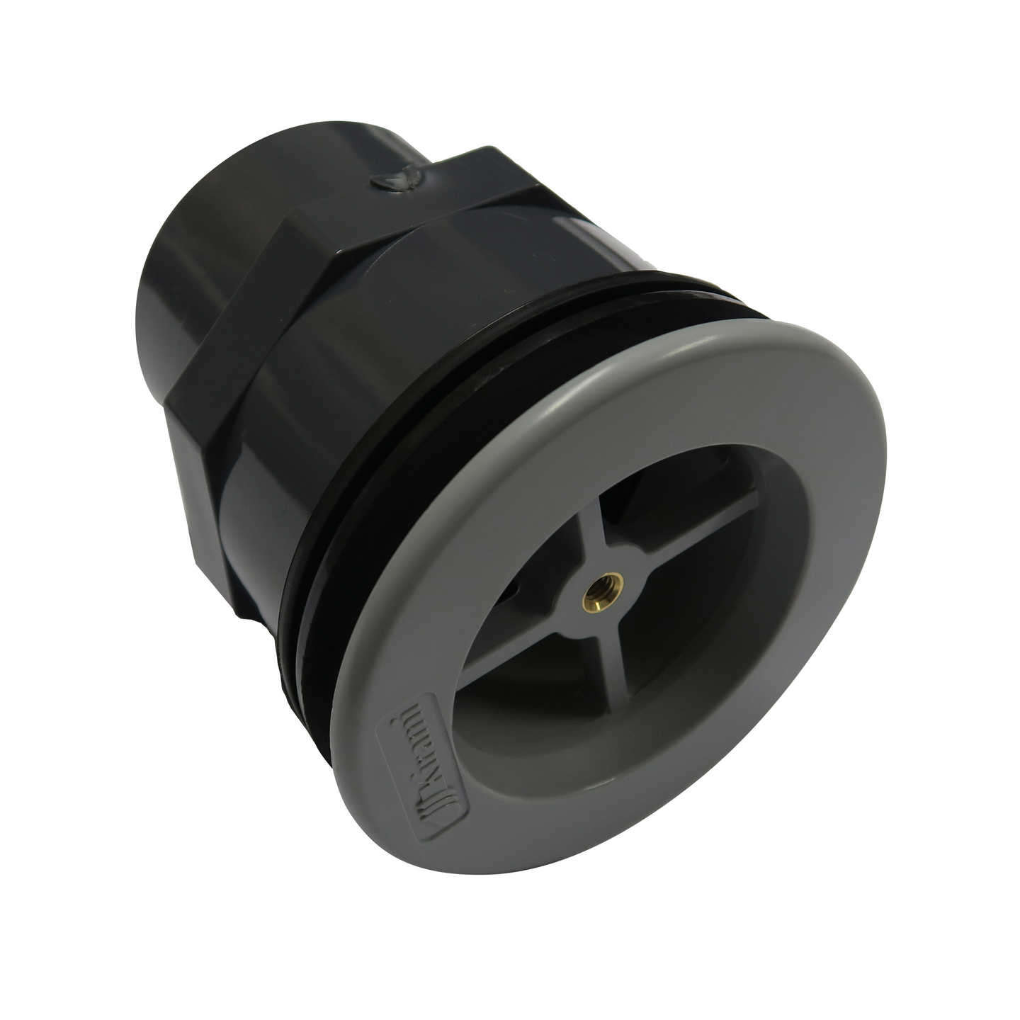 Kamiinan ylempi läpivienti Kirami harmaa