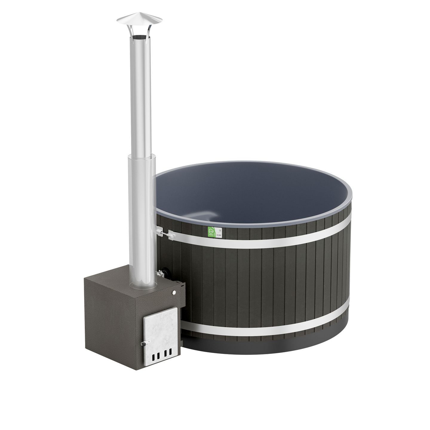 Kylpytynnyri Kirami Steady M Macu EP musta/harmaa