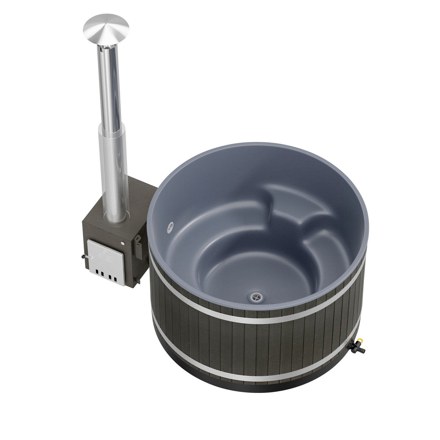 Kylpytynnyri Kirami Steady M Macu EP musta/harmaa