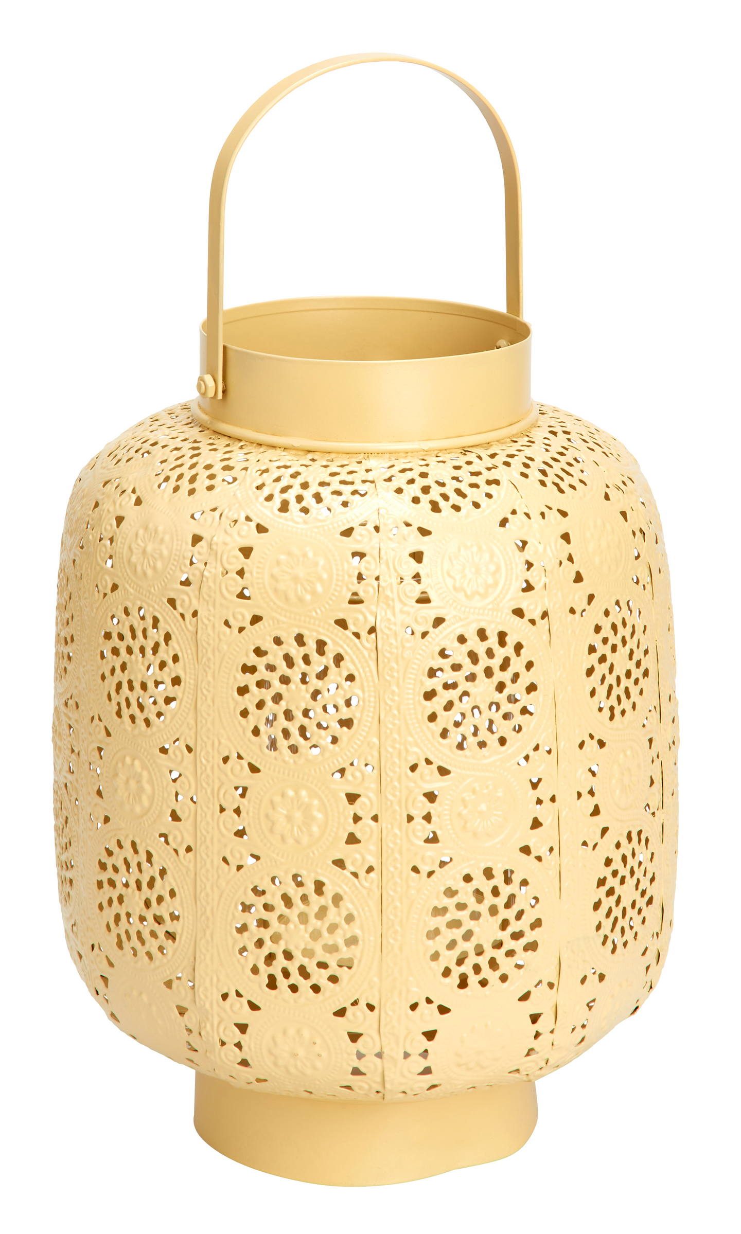 Lyhty Cello pitsi keltainen 27cm